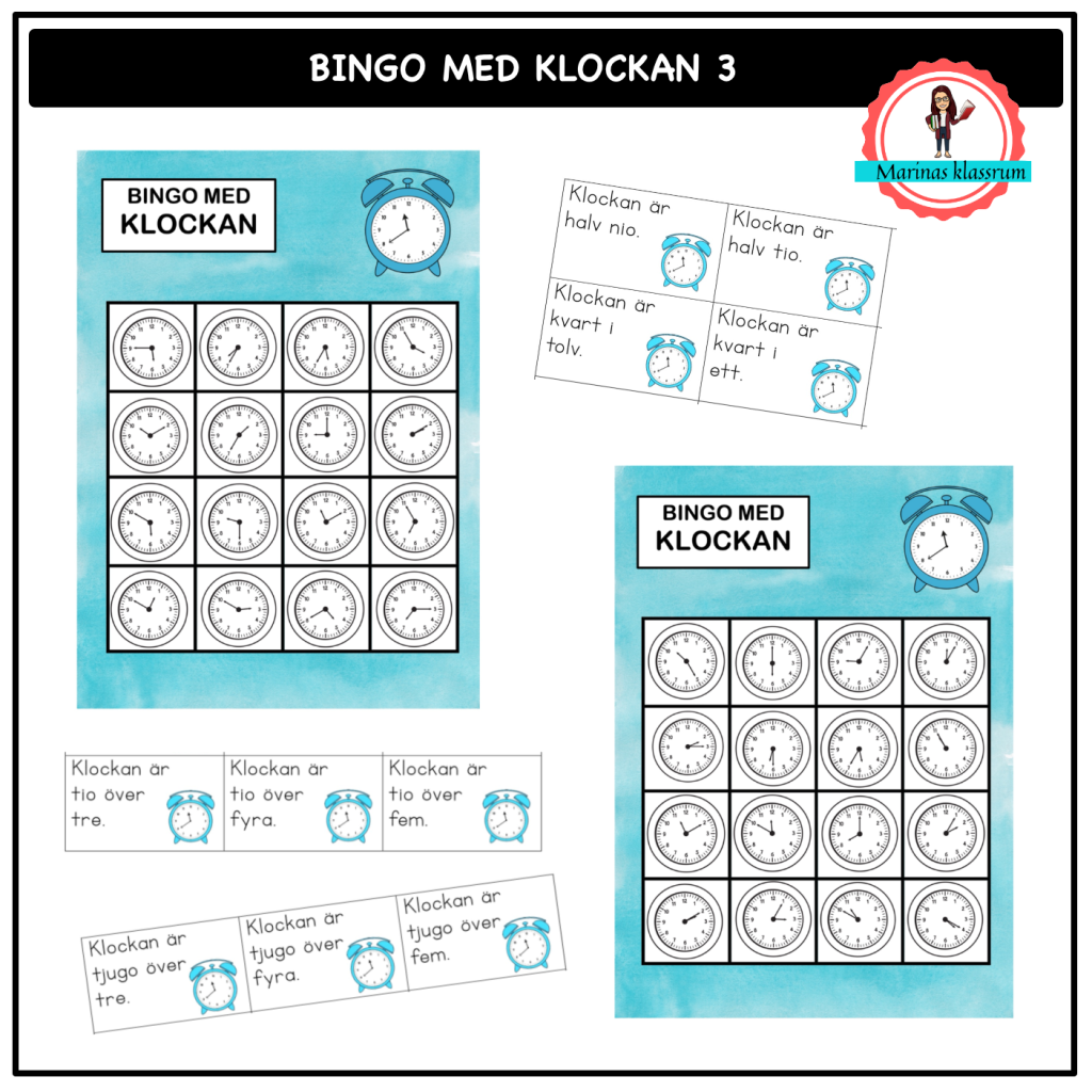 Bingo med klockan 3