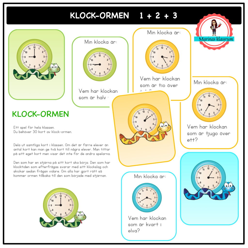 Klock-ormen 1 + 2 + 3