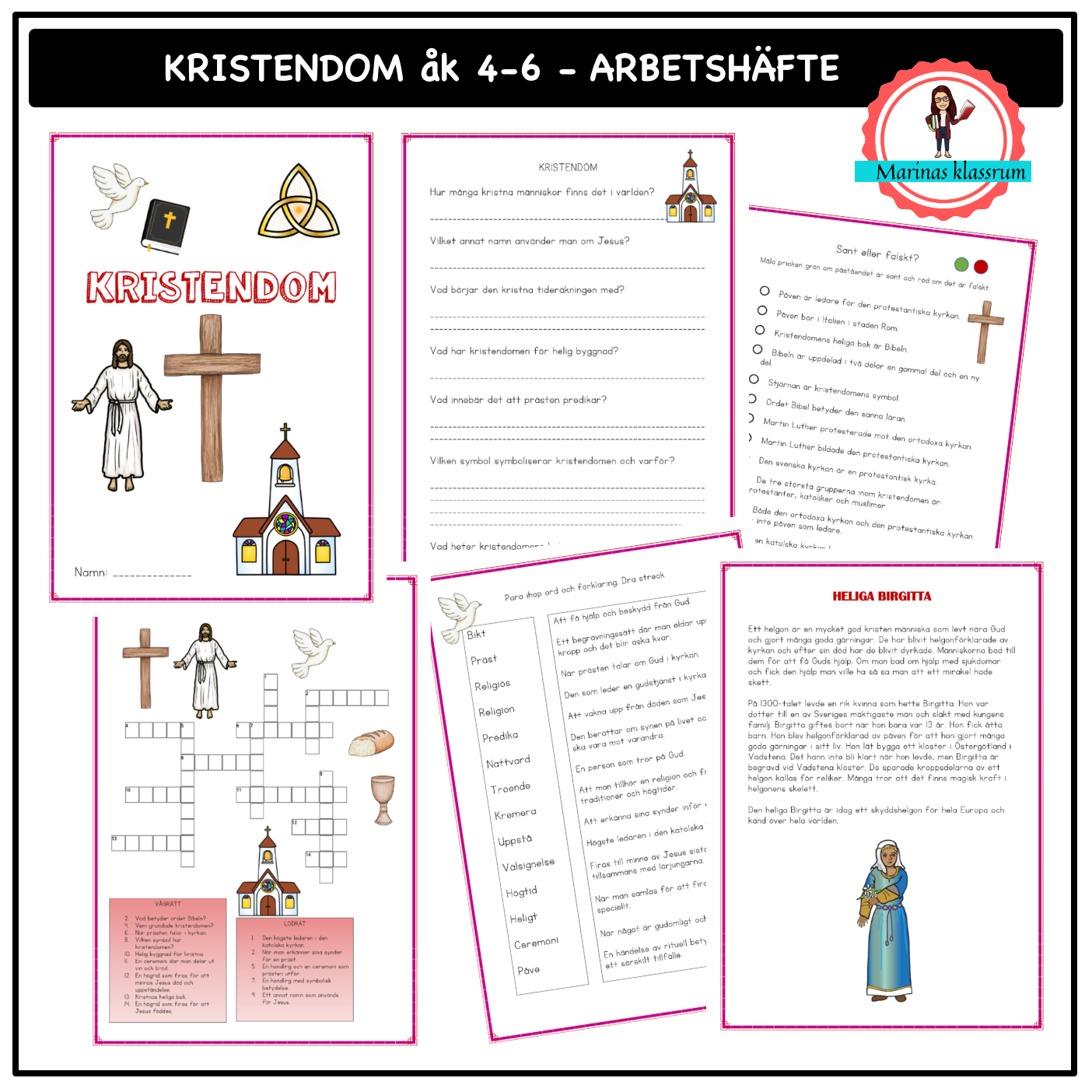 Kristendom arbetshäfte åk 4-6