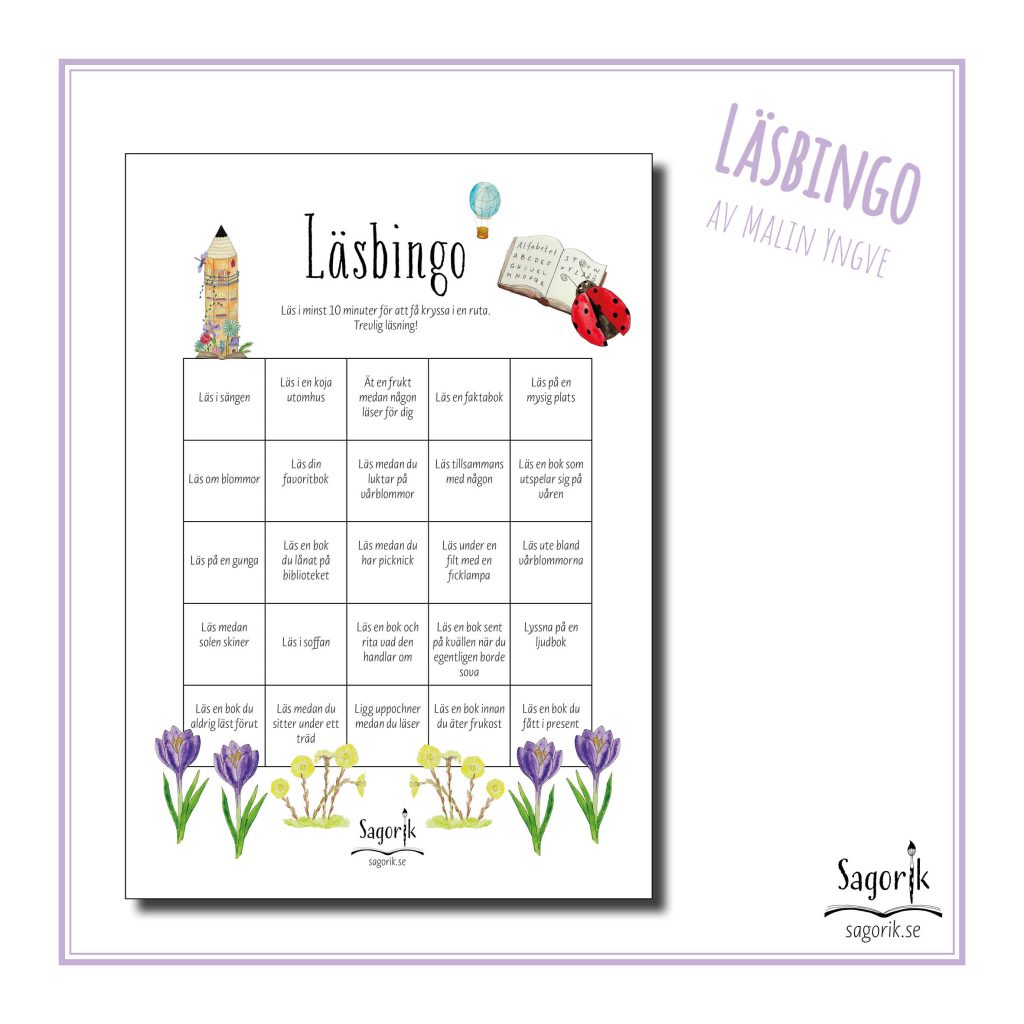 Läsbingo vår