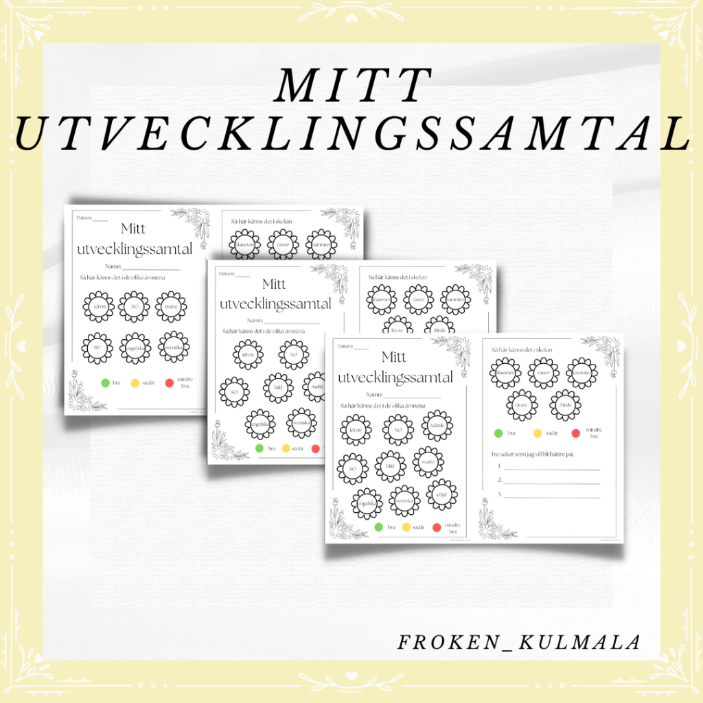 Mitt utvecklingssamtal