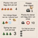 Naturuppdragskort -42kort/paket - bild 3