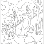 Målarbok djur 94 sidor - bild 5