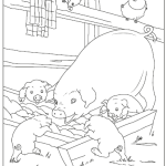 Målarbok djur 94 sidor - bild 10