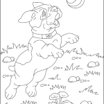 Målarbok djur 94 sidor - bild 11