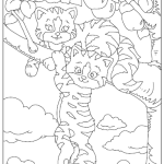 Målarbok djur 94 sidor - bild 12