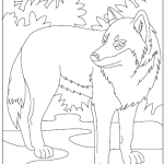 Målarbok djur 94 sidor - bild 13