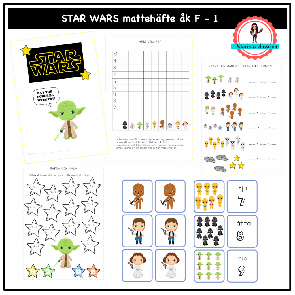 Star Wars mattehäfte åk F-1