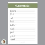 Välskrivning – Tema årstiderna - bild 1