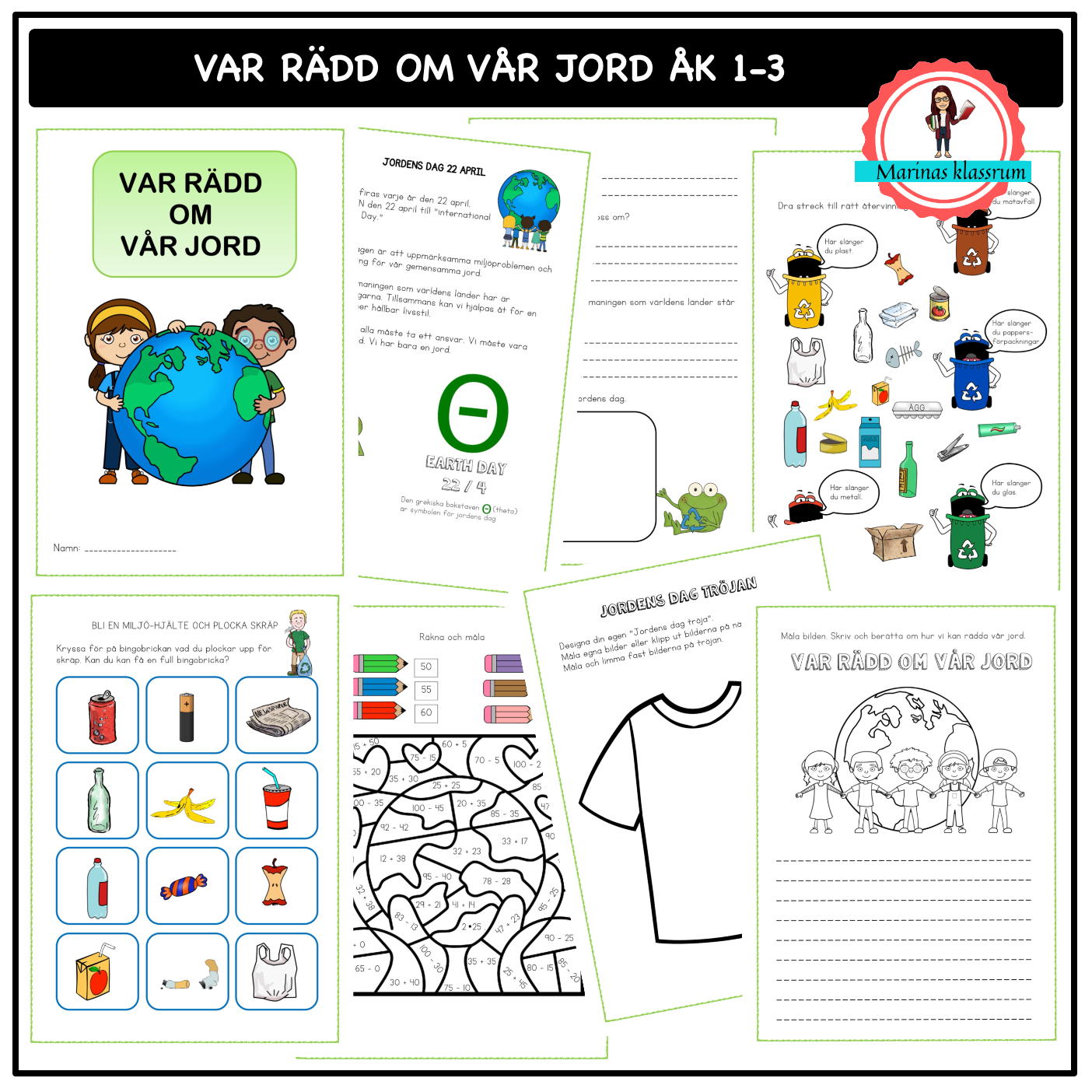 Var rädd om vår jord åk 1-3