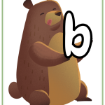 Skyltar/posters lilla b och lilla d - bild 2