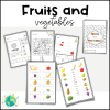 Fruits and Vegetables