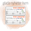Glada nyheter hem