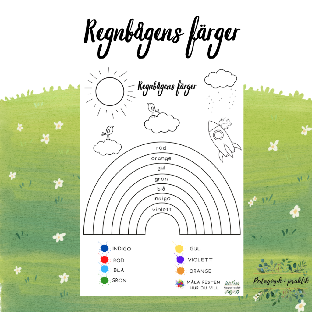 Regnbågens färger