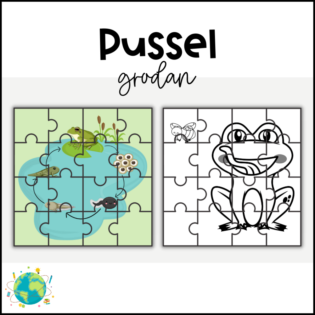 Pussel Grodan
