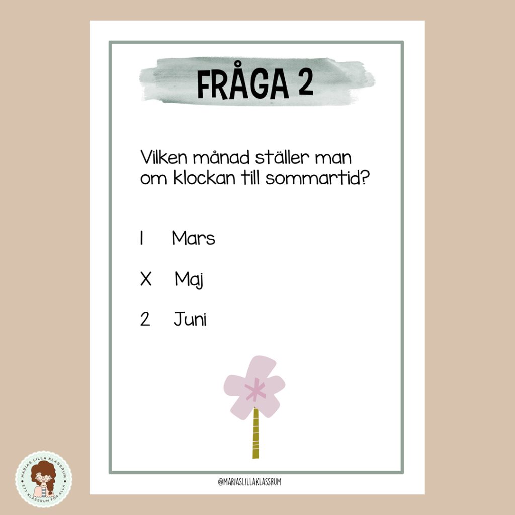 Tipspromenad – Tema vår