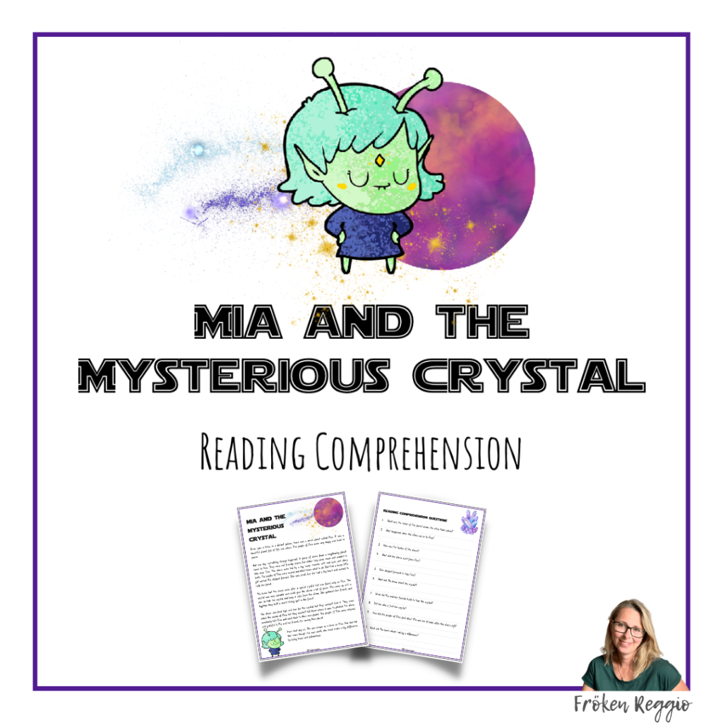 Mia and the Mysterious Crystal – Reading Comprehension