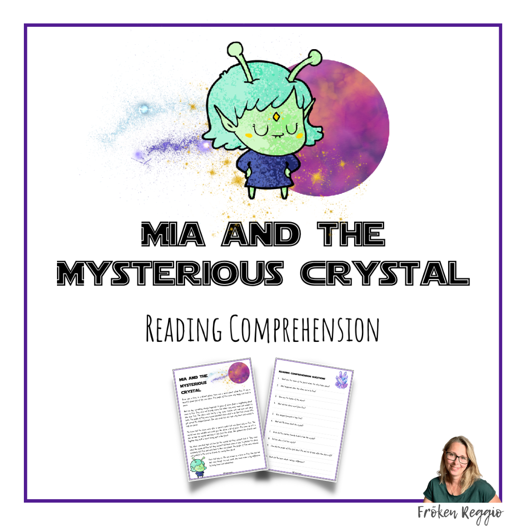 Mia and the Mysterious Crystal - Reading Comprehension