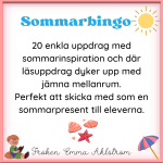 SOMMARBINGO 2023 - bild 1