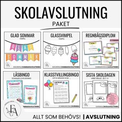 PAKET: till skolavslutningen (allt du behöver!)