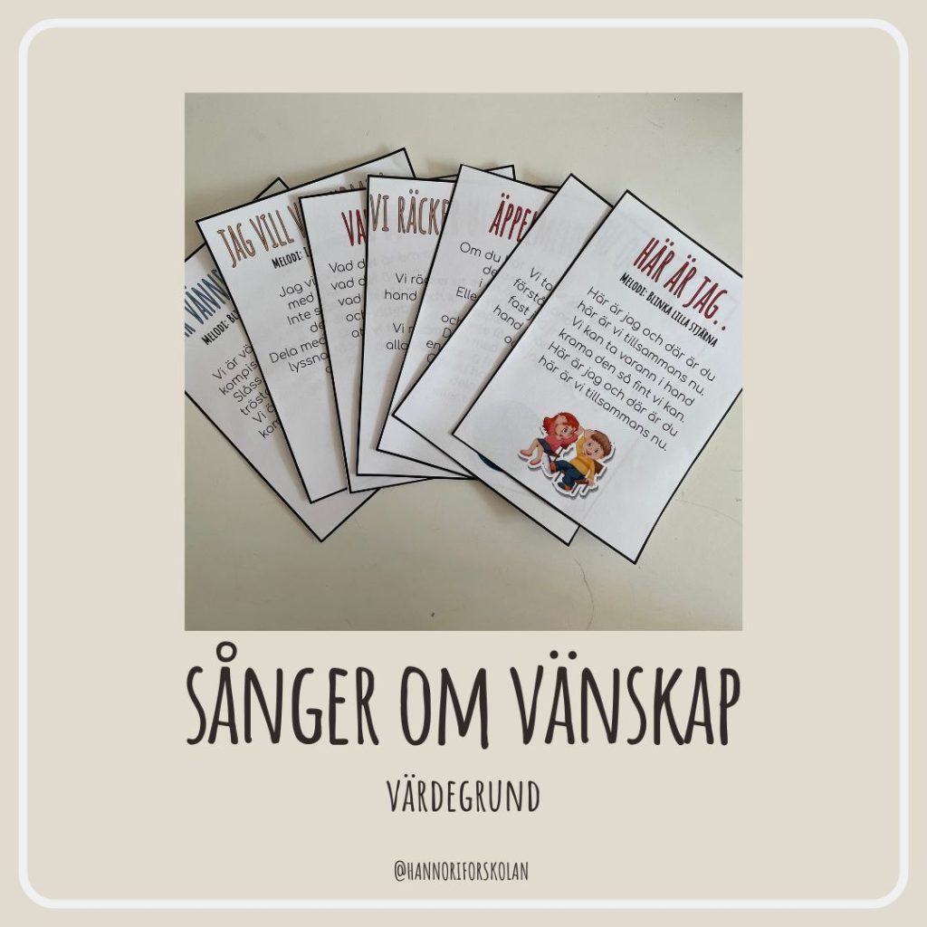Sånger om vänskap