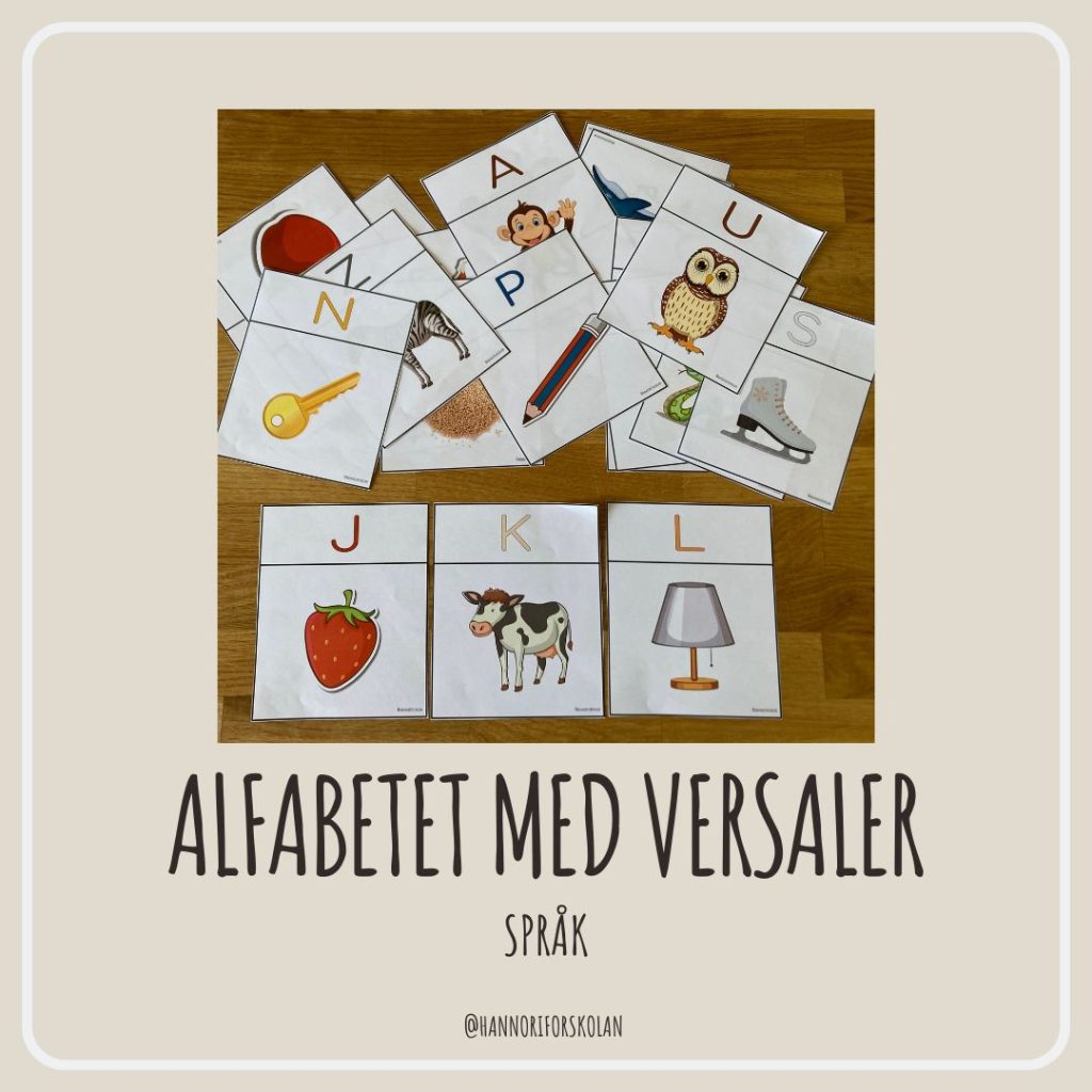 Alfabet med VERSALER