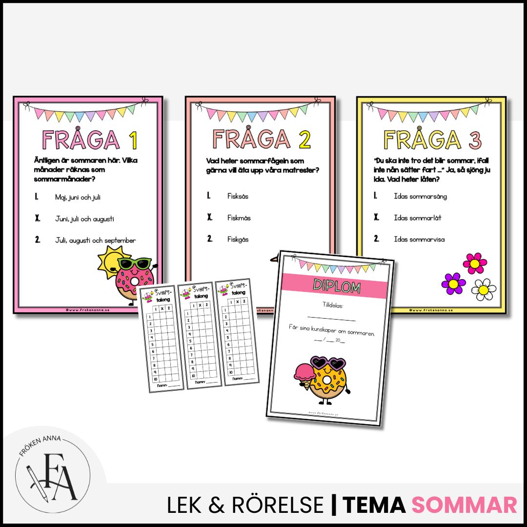 Tipspromenad: Tema sommar