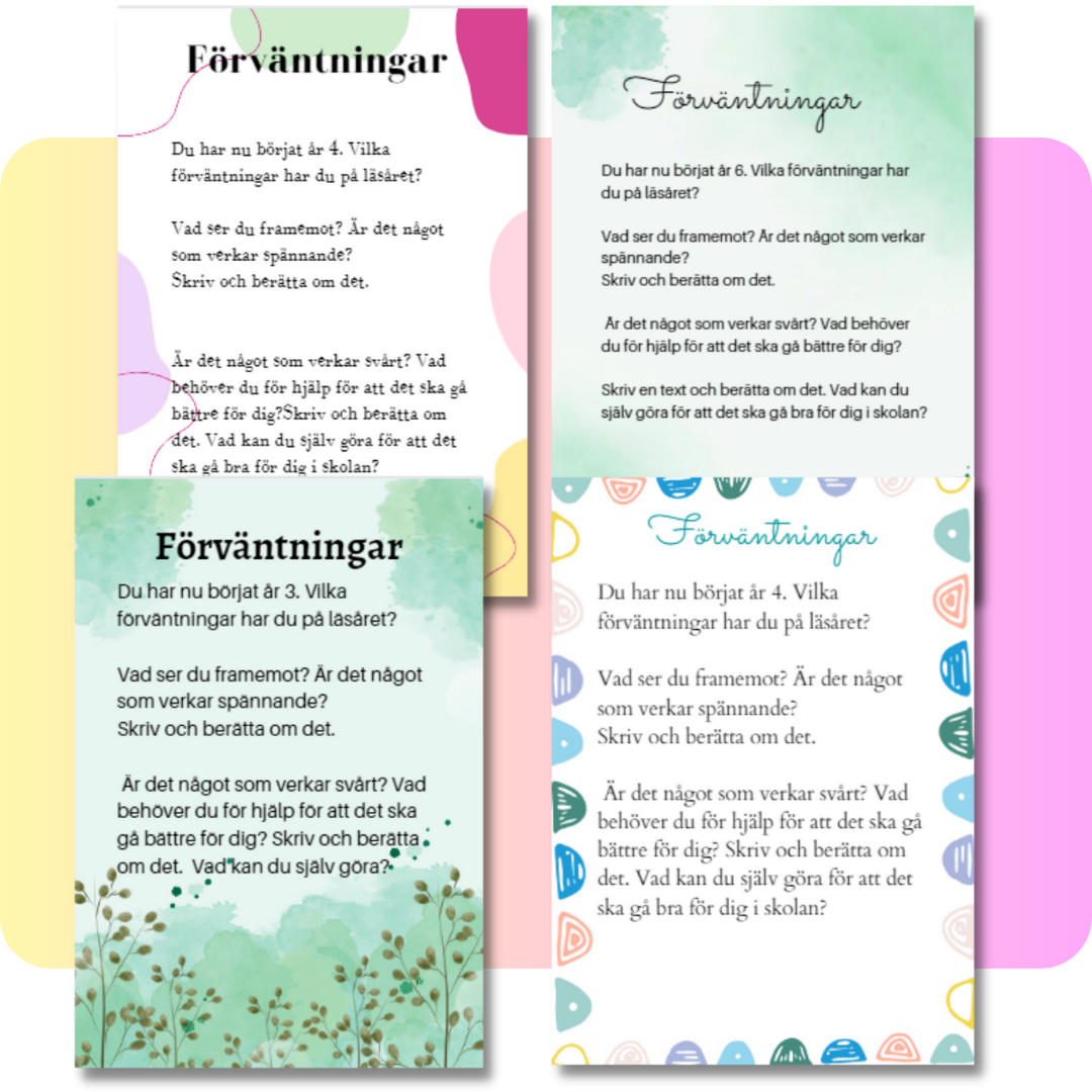 Förväntningar på läsåret