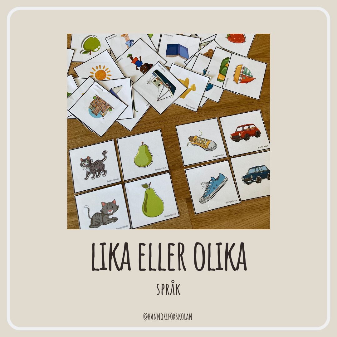 Lika eller olika