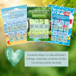 Paket med 3 st sommarlovsbingon läs, matte och idrott - bild 1