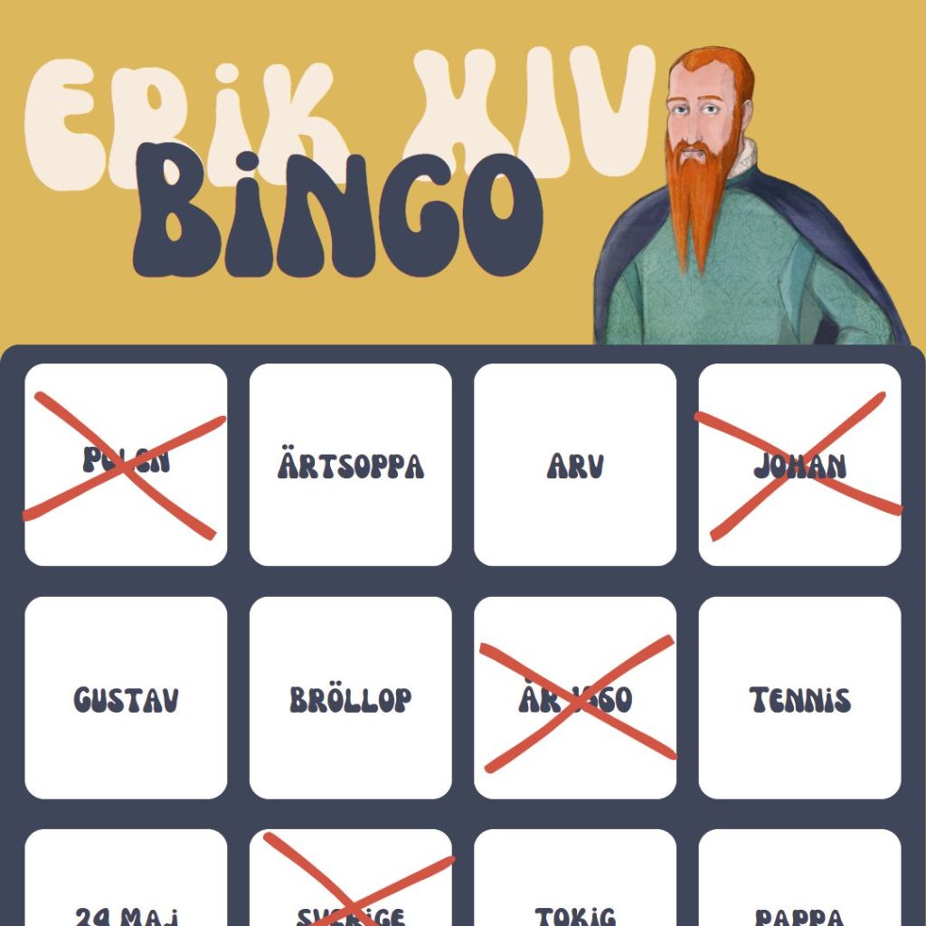 Radiobingo – Erik XIV (vasatiden)