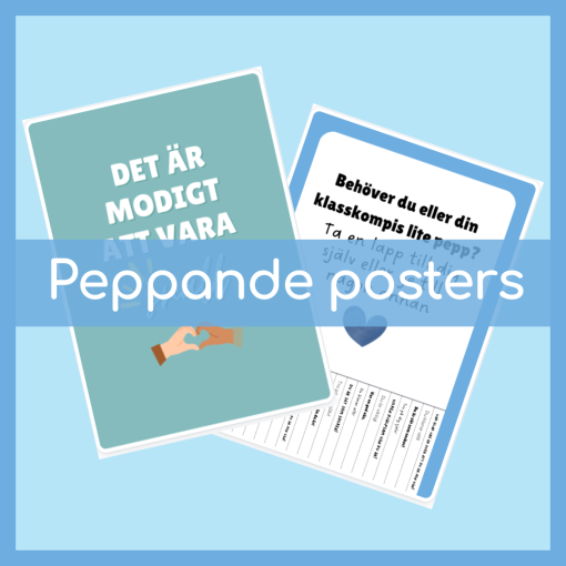 Peppande posters med citat
