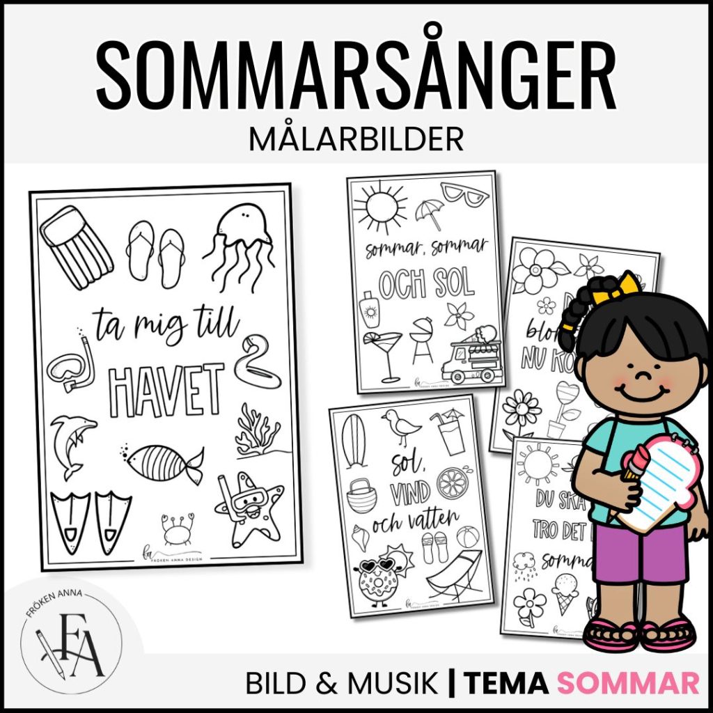 Sommarsånger | Målarbilder