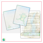 Skrivpapper – Watercolor - bild 3