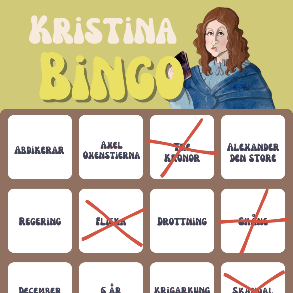 Radiobingo – Drottning Kristina