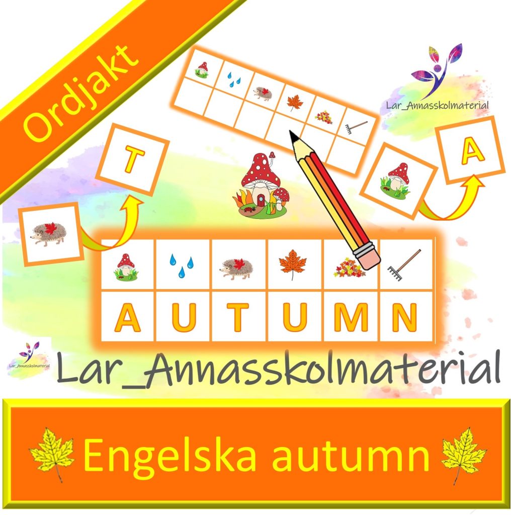 Engelska Autumn ordjakt