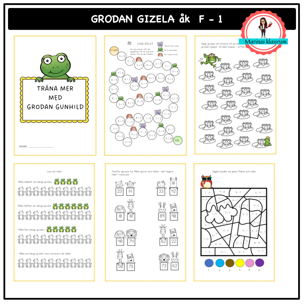 Grodan Gizela åk F – 1