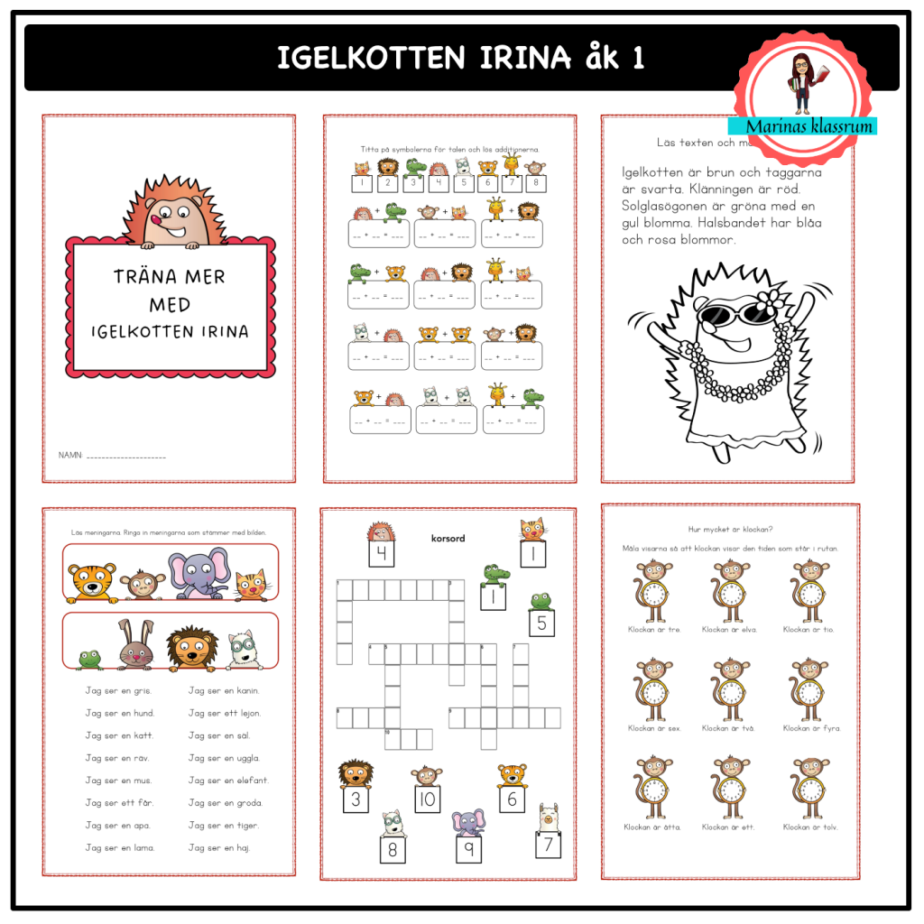 Igelkotten Irina åk 1