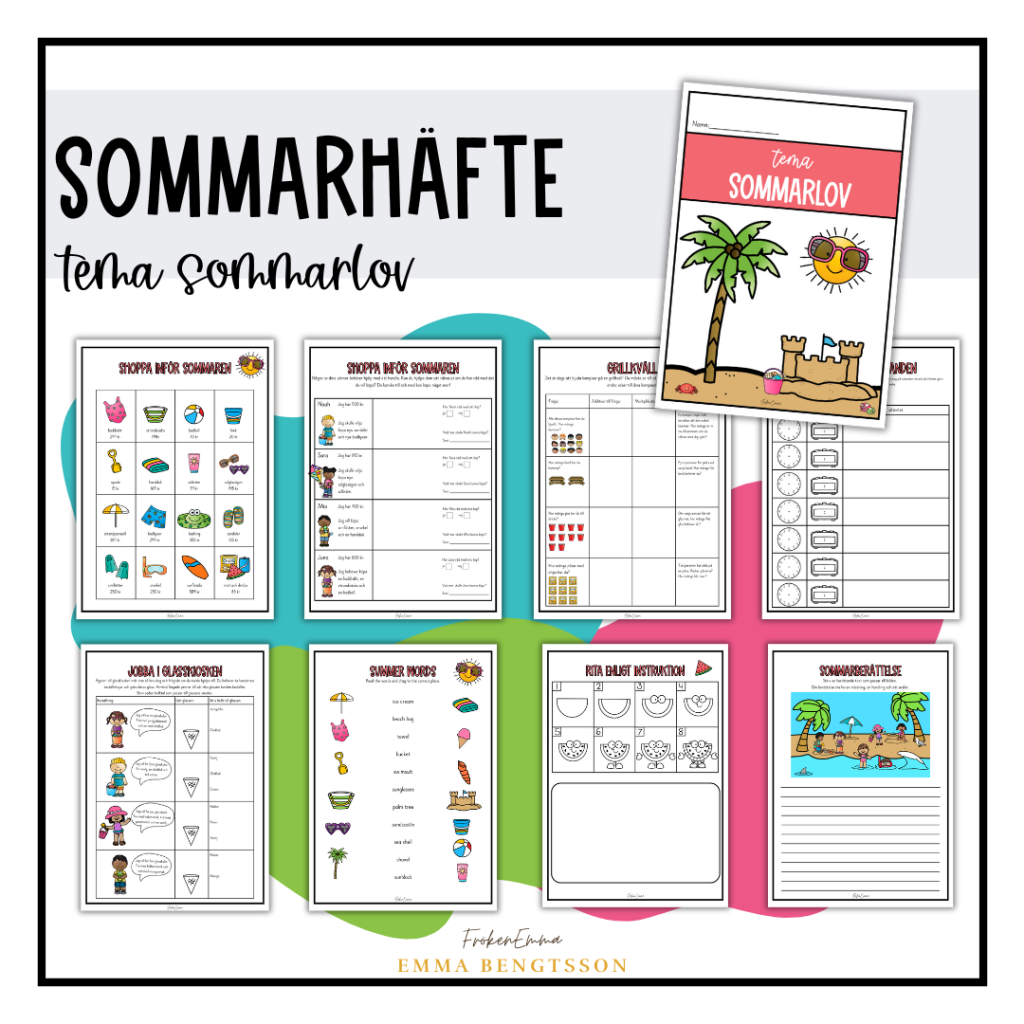 Sommarhäfte: tema sommarlov