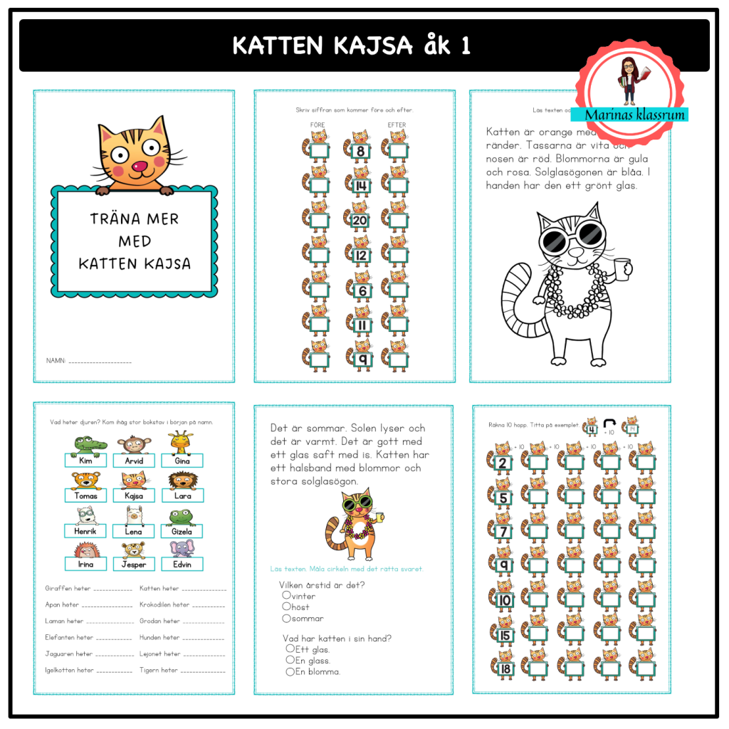 Katten Kajsa åk 1
