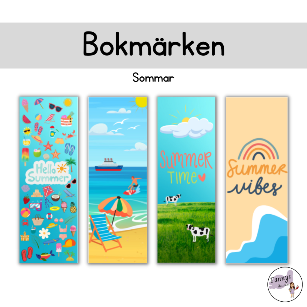 Sommarbokmärken
