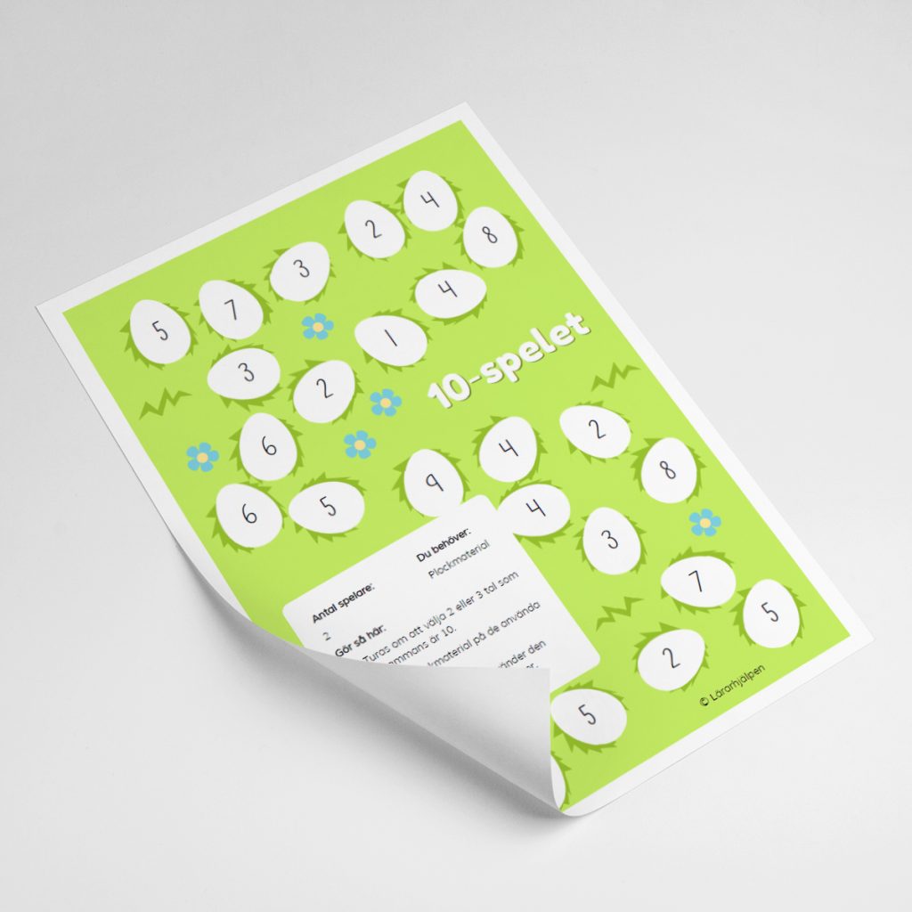 10 – spelet med påsktema