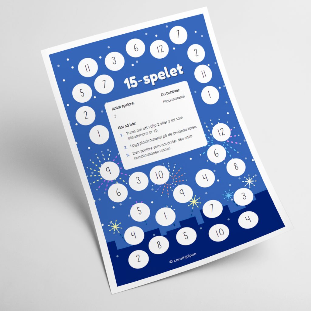 15 – spelet med nyårstema