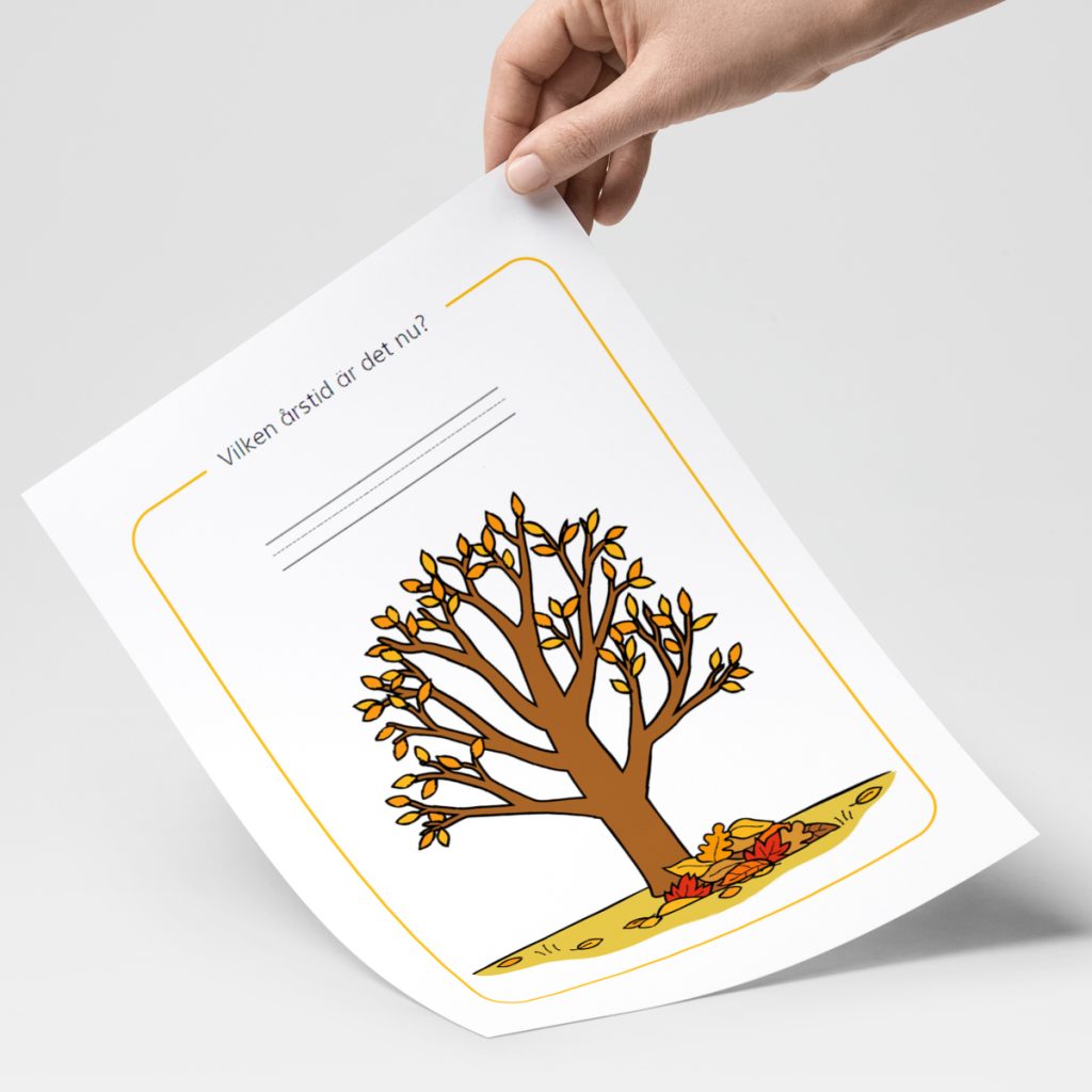 Vilken årstid är det nu? – höst