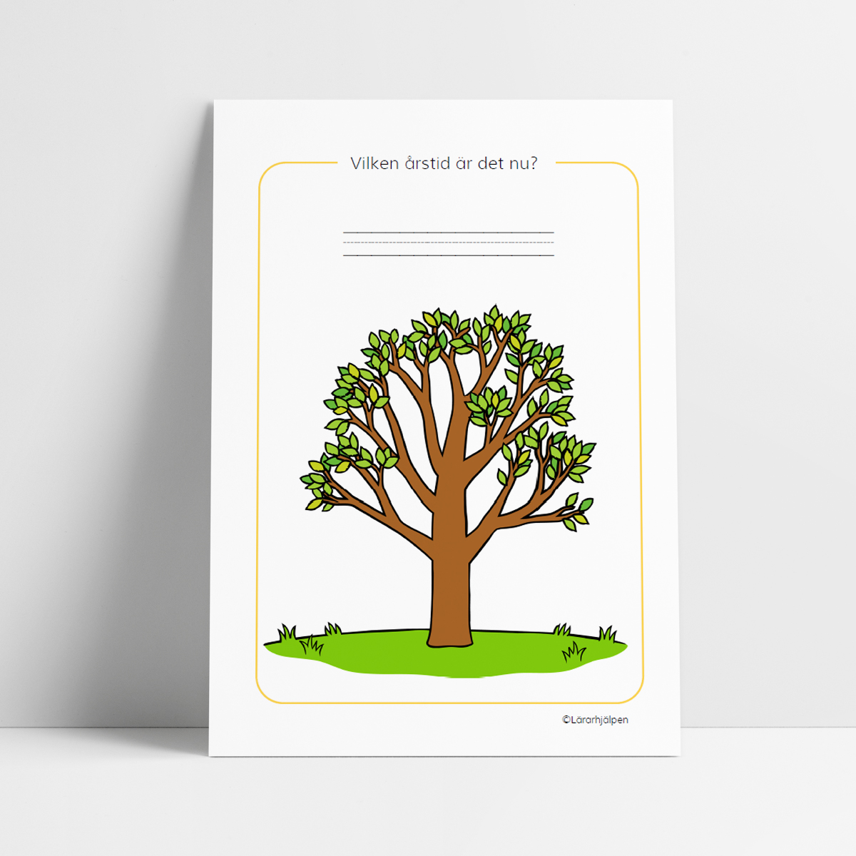 Vilken årstid är det nu? - sommar