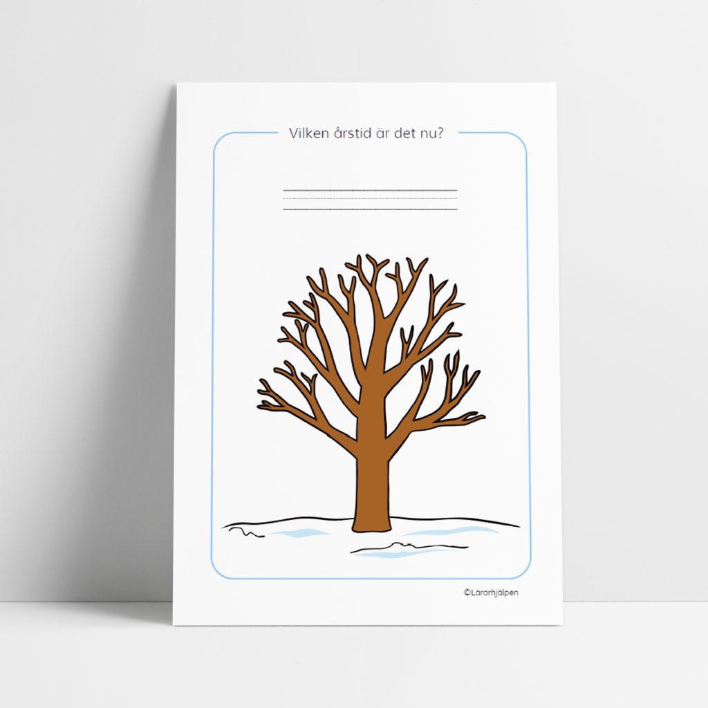 Vilken årstid är det nu? – vinter