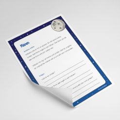 Faktatext om månen - 2 nivåer