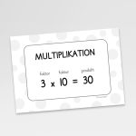 Multiplikationsskylt - bild 2