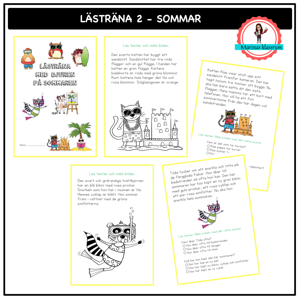 Lästräna nivå 2 – sommar