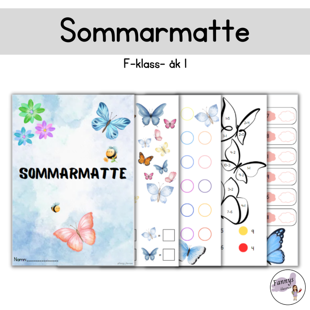 Sommarhäfte matematik F-1